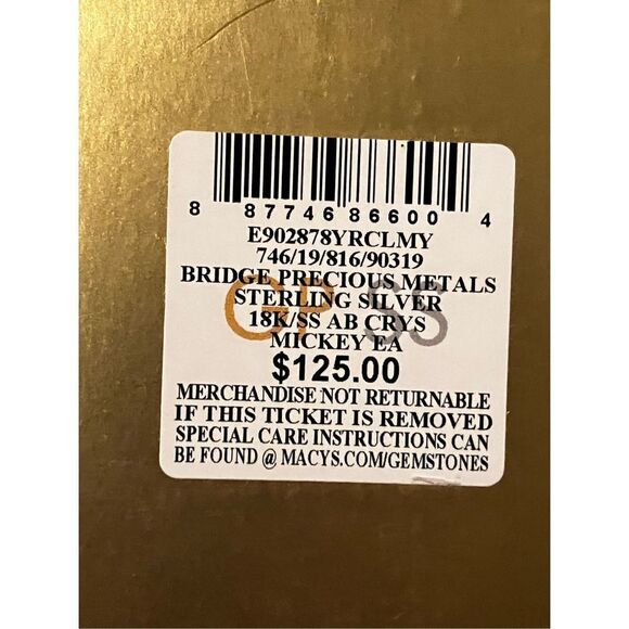 Disney Mickey Mouse Studded Earrings Boxed Set - Picture 12 of 12